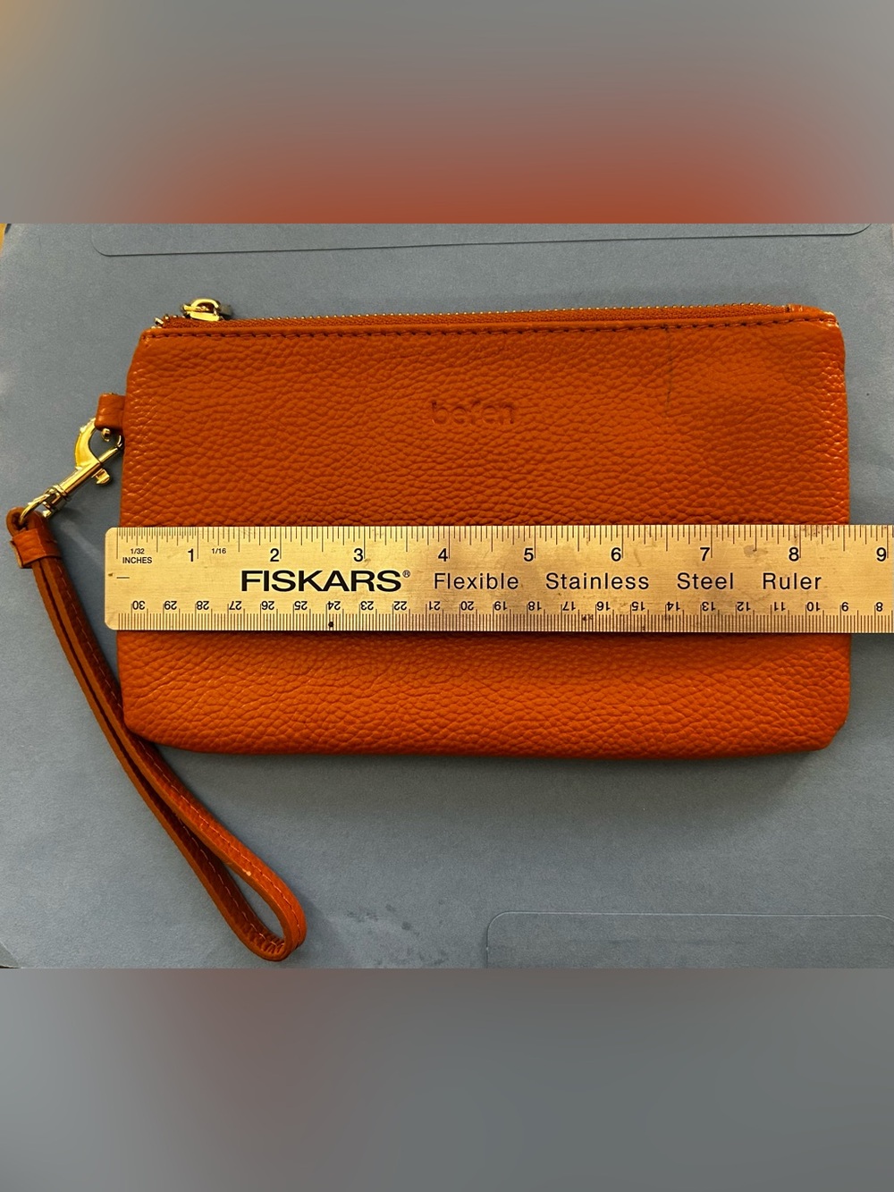 befen Genuine Leather Wristlet for Women